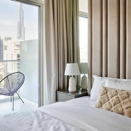 Skyline 20Th 1Br With Stunning Burj Khalifa View Apartment Dubai Exterior photo