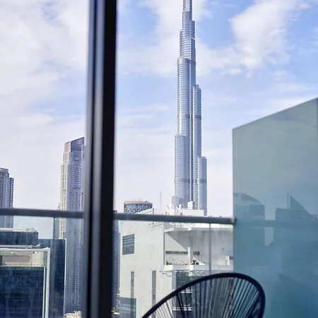 Skyline 20Th 1Br With Stunning Burj Khalifa View Apartment Dubai Exterior photo