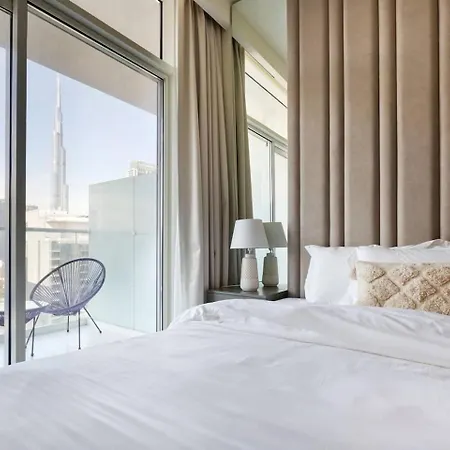 Skyline 20Th 1Br With Stunning Burj Khalifa View Apartment Dubai Exterior photo