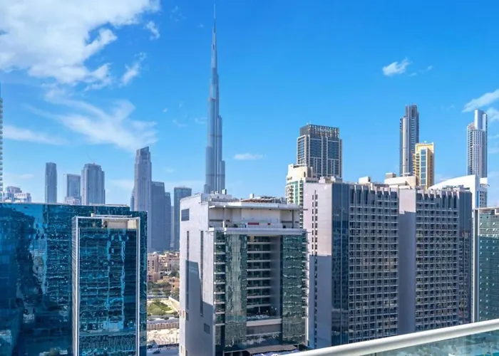 Skyline 20Th 1Br With Stunning Burj Khalifa View